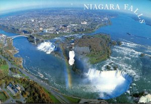 Canada Niagara Falls Birds Eye View Of Canadian Horseshoe Falls 1996