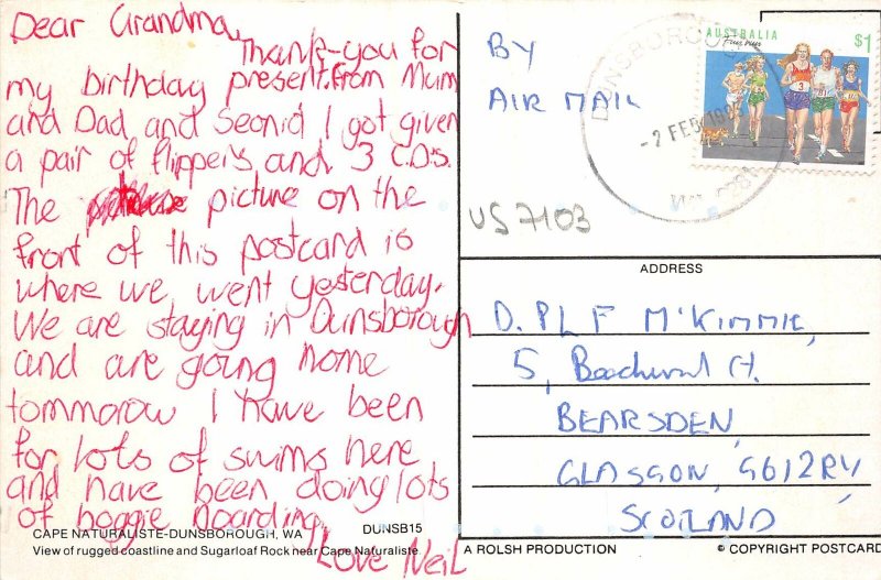 us7103 sugarloaf rock dunsborough western australia