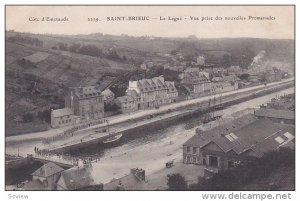 SAINT-BRIEUC , France , 00-10s ; Le Legue - Vue prise des nouvelles Promenades