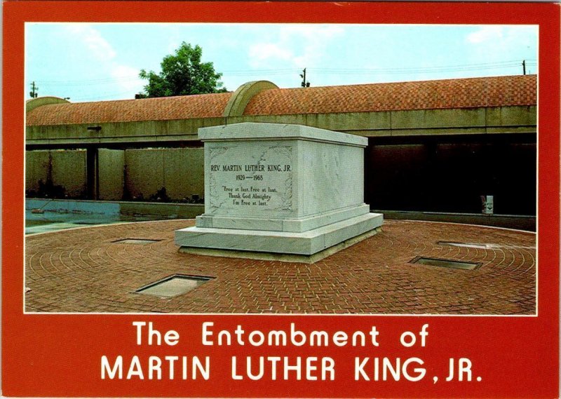 2~4X6 Postcards Atlanta, GA Georgia MARTIN LUTHER KING JR Birth Home~Crypt/Grave