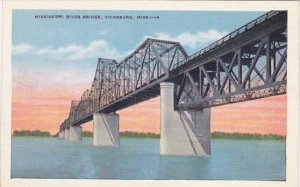 Mississippi Vicksburg Mississippi River Bridge