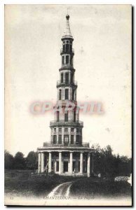 Old Postcard Chanteloup Pagoda