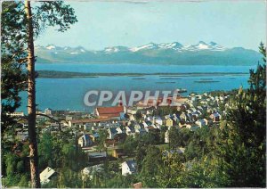 Postcard Modern Norway Molde Reviews towards the Romsdal mountains