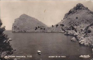 Spain Mallorca La Calobra Morro De Sa Vaca 1958 Real Photo