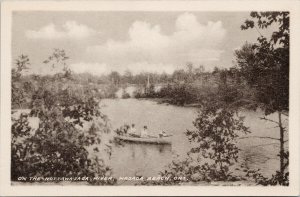 Wasaga Beach Ontario On The Nottawasaga River Unused Ramsey Postcard E68