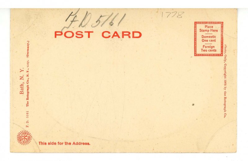 NY - Bath. Liberty Street ca 1905