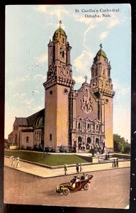 Vintage Postcard 1922 St. Cecilia's Cathedral, Omaha, Nebraska (NE)