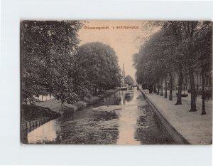 Postcard Prinsessegracht, The Hague, Netherlands