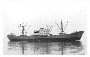 SS Yelinda, Haila Zim Israel Navigation Co.  Non  backing,  real photo Writin...