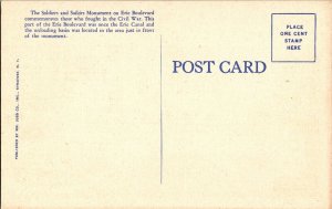 Clinton Square Post Office Erie Boulevard Syracuse New York N.Y. Postcard Vtg 