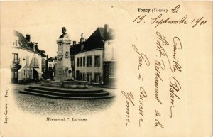 CPA Bourgogne Yonne Toucy Monument P.Larousse (983036)