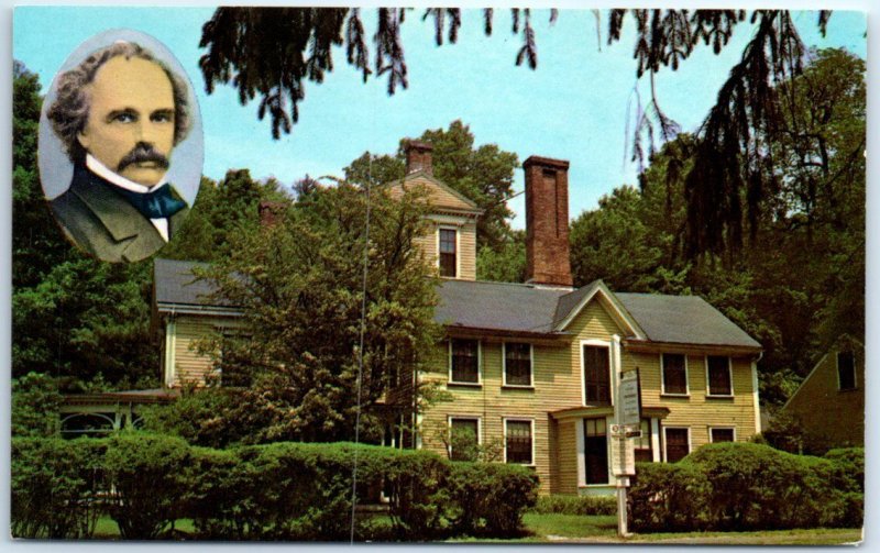 Postcard - Hawthorne's Wayside - Concord, Massachusetts 