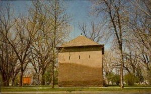 Blockhouse, Old Fort Park in Fort Benton, Montana