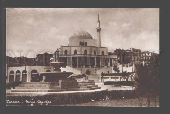 096802 ALBANIA Durarra Nuova Moschea Vintage PC