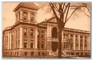 c1910 New Hampshire State Library Concord New Hampshire NH Unposted Postcard 