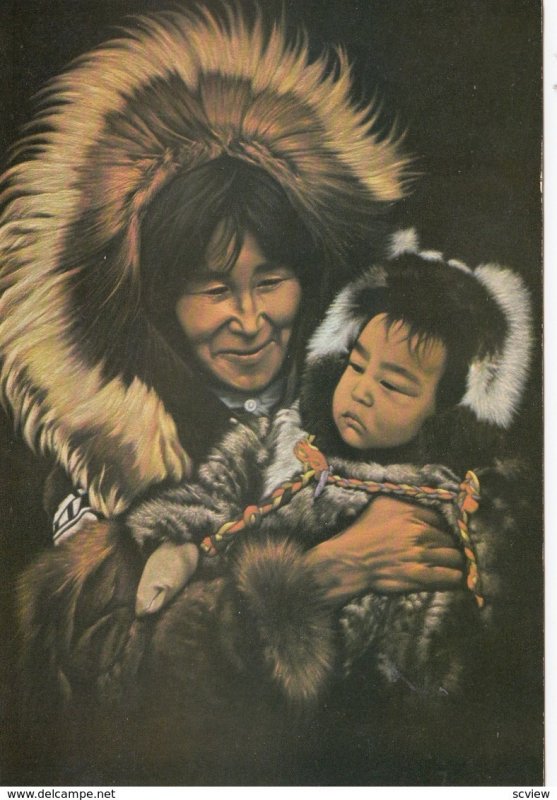Eskimo grandmother and Child , By Tarasco , 50-70s