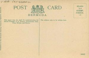 Bermuda C-1910 Fisherman';s House Postcard Waterfront 5247