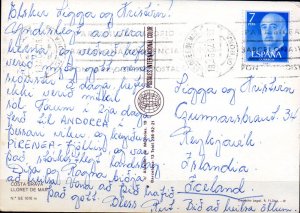 POSTCARD. SPAIN. LLORET DE MAR. Cataluna.