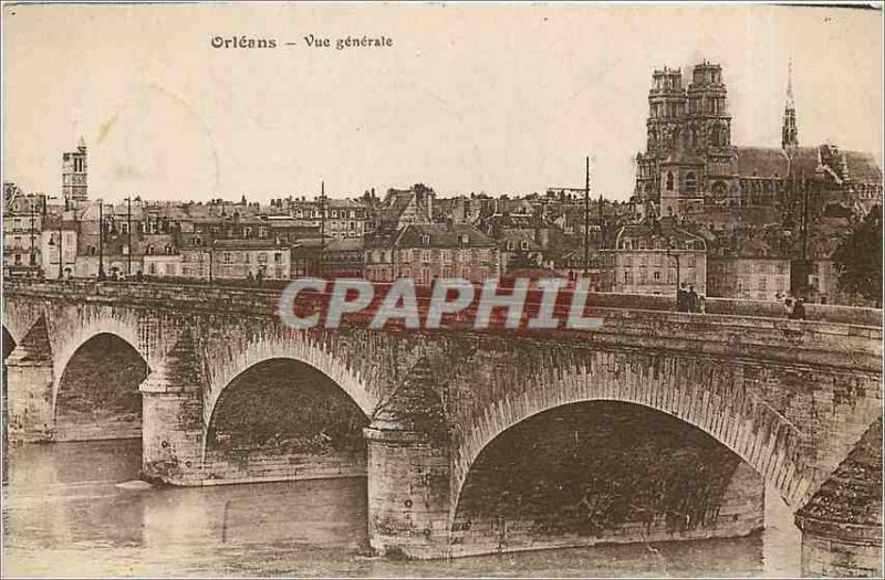 Postcard Old Orleans Vue Generale