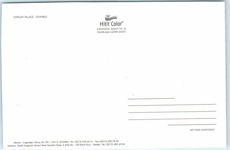 M-11092 Topkapi Palace Istanbul Turkey