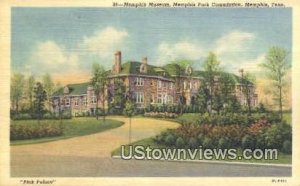 Memphis Museum - Tennessee TN Postcard