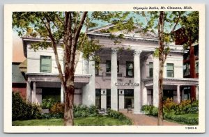 Mt Clemens Michigan Olympia Baths Postcard E21