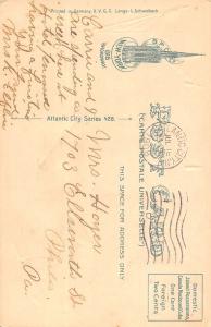 Marlborough Blenheim Atlantic City New Jersey Antique Postcard L1095 