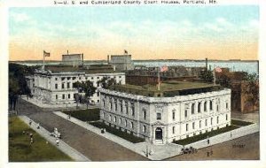 U.S. & Cumberland County Court House in Portland, Maine