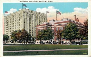 USA The Kahler and Clinic Rochester Minnesota Vintage Postcard 03.31