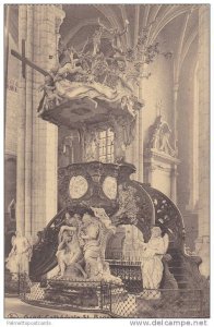 Interior View, La Chaire de Verite, Cathedrale St. Bavon, Gand, East Flanders...