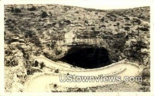 Real Photo - Entrance in Carlsbad Caverns, New Mexico