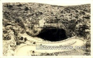 Real Photo - Entrance - Carlsbad Caverns, New Mexico NM  