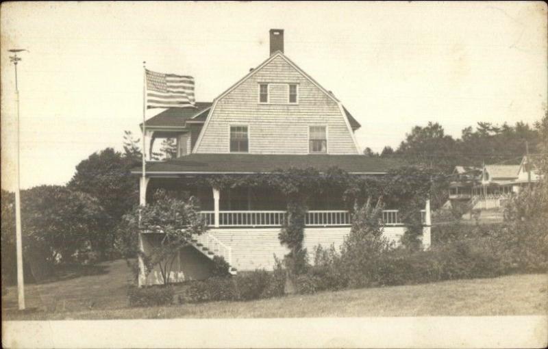 Home & American - Looks Like Connecticut or Rhode Island Shore c1910 RPPC