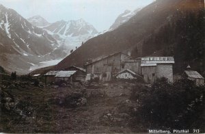 Austrian Alps Mittelberg Pitzthal photo Fritz Gratl 1905