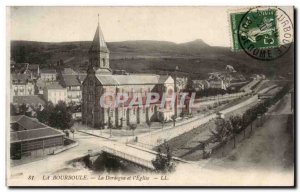 La Bourboule - The Dordogne and & # 39Eglise - Old Postcard