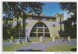 Exterior View, Women Leaving Changchun Gymnasium, Changchun China