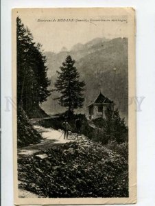 401616 FRANCE MODANE excursion Vintage RPPC to England