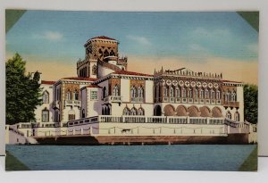 Sarasota Florida John Ringling Mansion Postcard B5