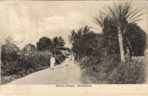 PC MOMBASA NATIVE STREET KENYA (a27731)