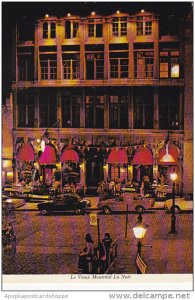 Canada Quebec Montreal At Night