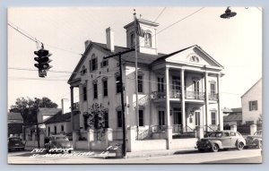 JH7/ St Martinsville Louisiana RPPC Postcard c1940s Post Office Building 30