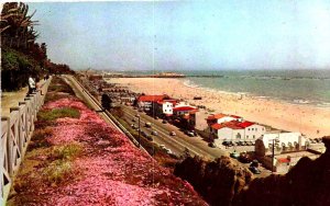 Santa Monica, California - The beach and palisades - in 1954
