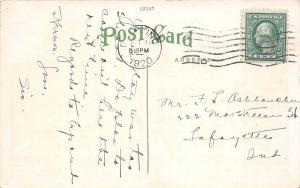 A82/ Gary Indiana In Postcard 1920 Honeymoon Flats Apartments