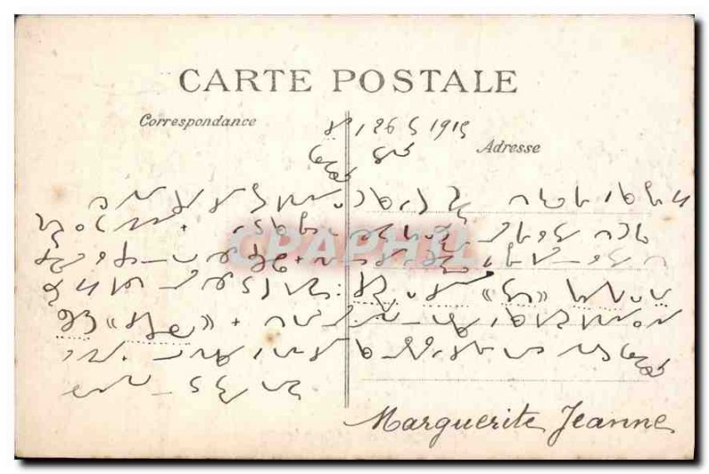 Old Postcard Paris Place de la Republique