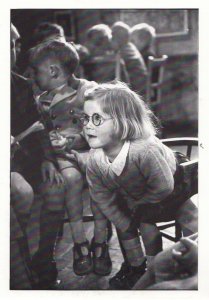 Oxford Award Winning Photo of 1950s Children at Sunday School Service Postcard