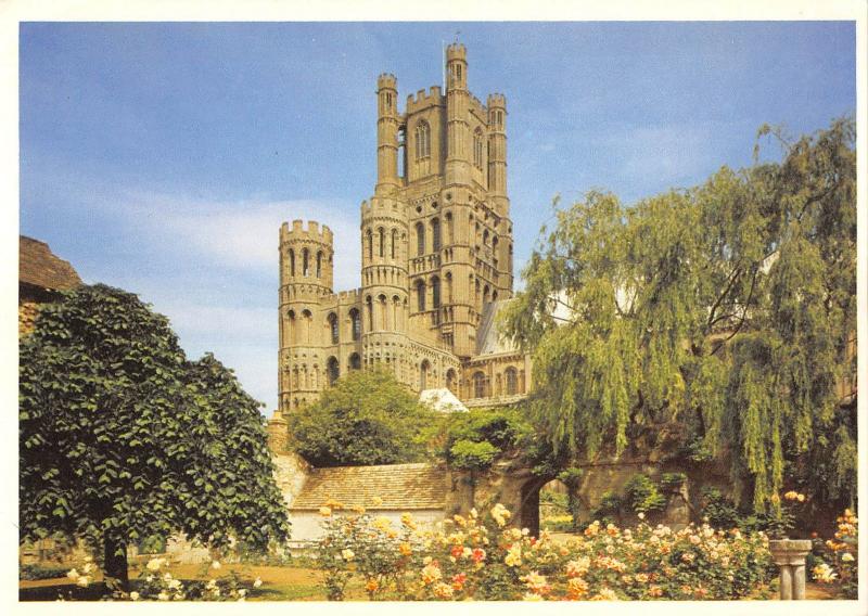 uk5203 west tower ely cathedral cambridge uk