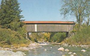 Covered Bridge at Jeffersonville VT, Vermont