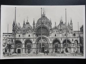 Italy: Venice / Venezia BASILICA S. MARCO - Old Frinzl RP Postcard