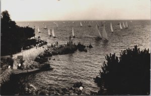 Croatia Opatija Abbazia Vintage RPPC C189