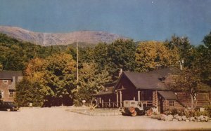 Vintage Postcard 1930's A.M.C. Pinkham Notch Camp Gorham New Hampshire NH